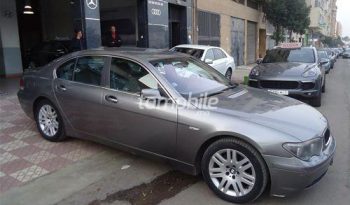 BMW Serie 7 2003 Diesel 240000 Casablanca plein