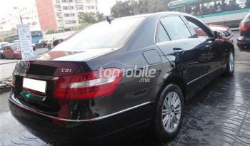 Mercedes-Benz Classe E 2010 Diesel 125586 Casablanca plein