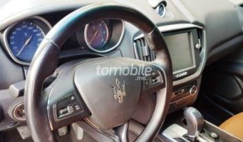 Maserati Ghibli 2015 Diesel 39000 Casablanca plein