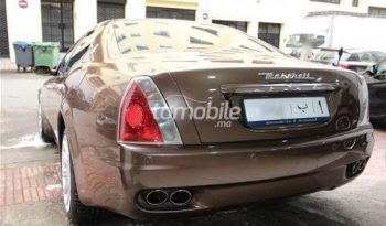 Maserati Quattroporte 2005 Essence 51000 Casablanca plein