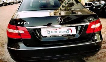 Mercedes-Benz Classe E Occasion 2009 Diesel 135000Km Casablanca Club Auto #45824 plein