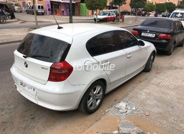 BMW Serie 1  2008 Essence 1980000Km Casablanca #79531 plein