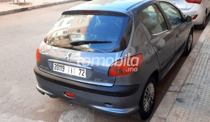 Peugeot 206  2007 Diesel 155000Km Casablanca #93401 plein