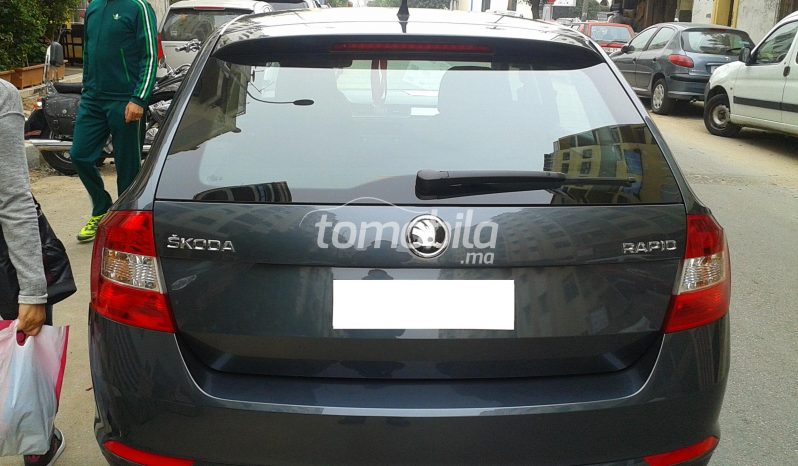 Skoda Rapid  2015 Diesel 80000Km Casablanca #93565 full