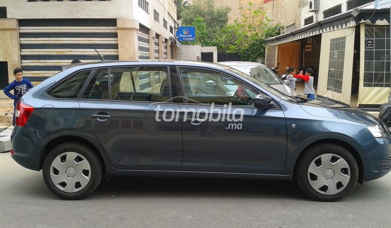 Skoda Rapid  2015 Diesel 80000Km Casablanca #93565 full