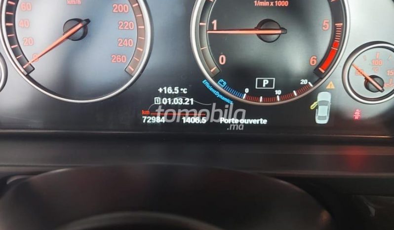BMW Serie 5  2016 Diesel 72000Km Casablanca #94718 plein