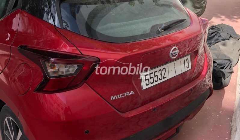 Nissan Micra  2018 Diesel 49700Km Rabat #96487 plein