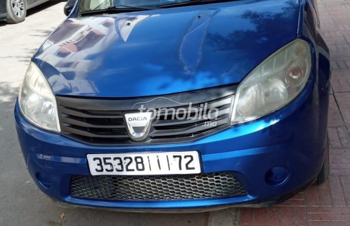 Dacia Sandero  2009 Essence 200000Km El Jadida #98423 plein