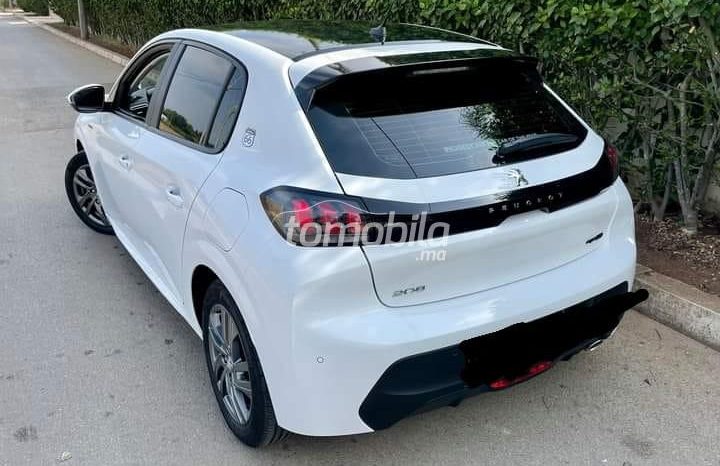 Peugeot 208  2021 Diesel 8000Km Casablanca #98722 plein