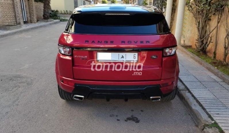 Land Rover Range Rover Evoque Importé  2013 Diesel 151000Km Casablanca #99283 plein