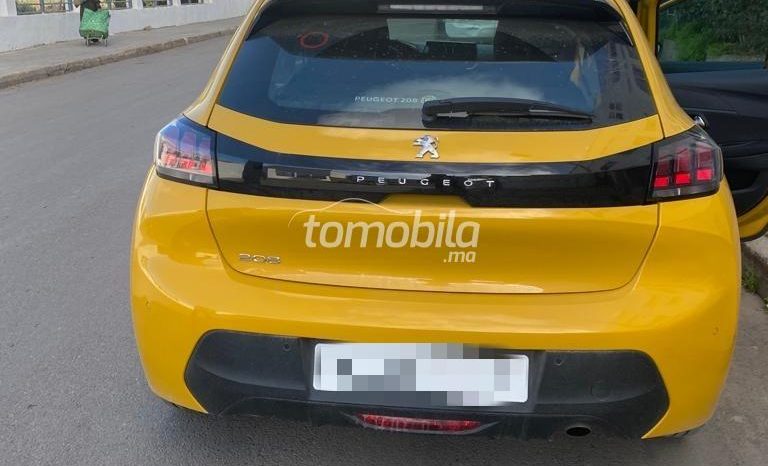Peugeot 208  2021 Diesel 5500Km Casablanca #99802 plein