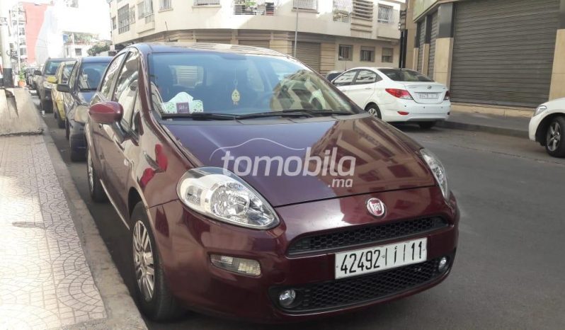 Fiat Punto  2013 Diesel 52000Km Casablanca #101635 plein