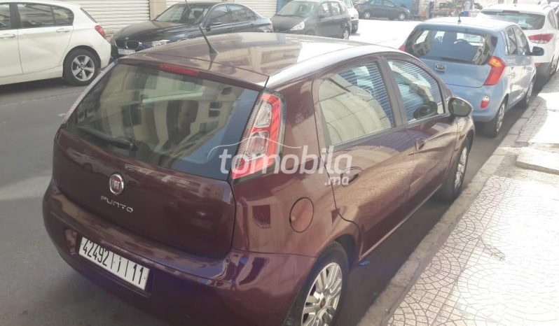 Fiat Punto  2013 Diesel 52000Km Casablanca #101635 plein