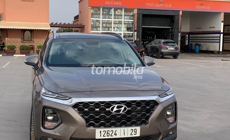Hyundai Santa Fe Importé Neuf 2019 Diesel 16500Km Marrakech #108534 plein