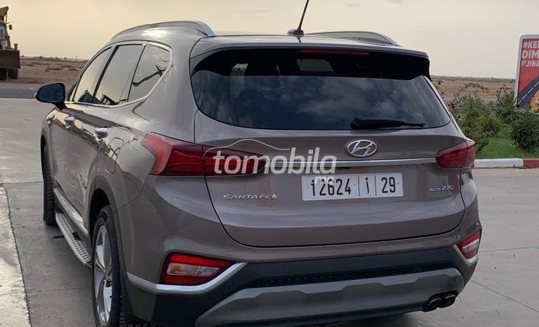 Hyundai Santa Fe Importé Neuf 2019 Diesel 16500Km Marrakech #108534 plein