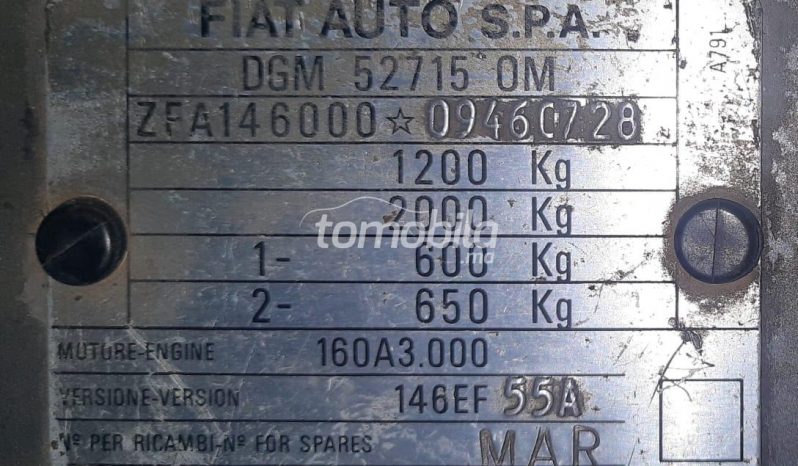 Fiat Uno  1996 Essence 269000Km Ait Melloul #108741 plein