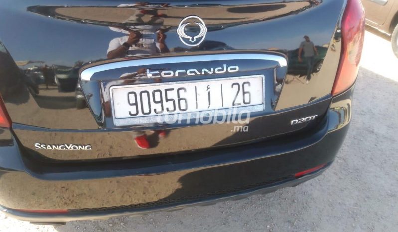 Ssangyong Korando  2011 Diesel 120000Km Casablanca #110625 plein